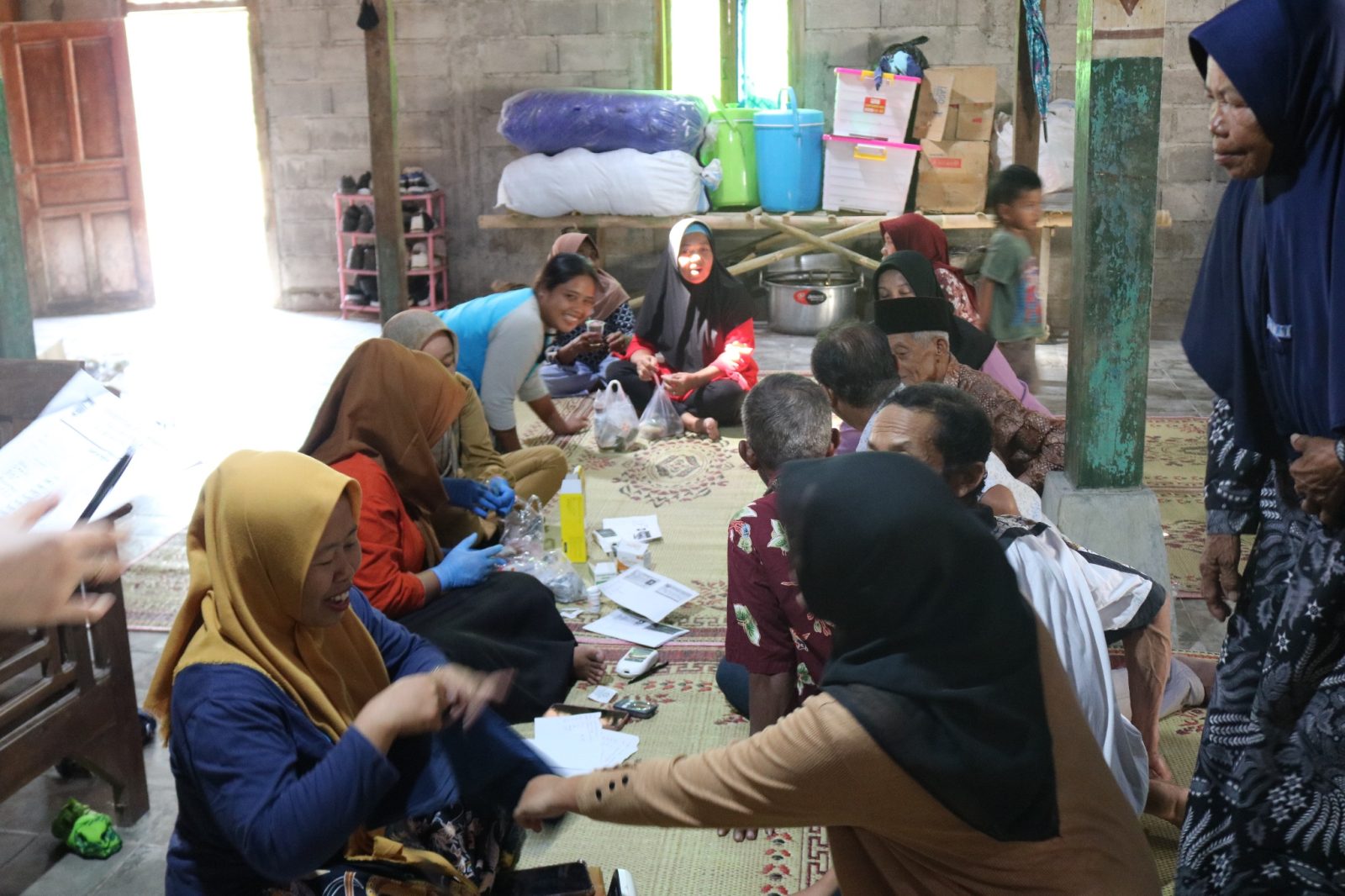 Pengadaan Cek Kesehatan Gratis di Dusun Glodok Disambut Antusias Warga