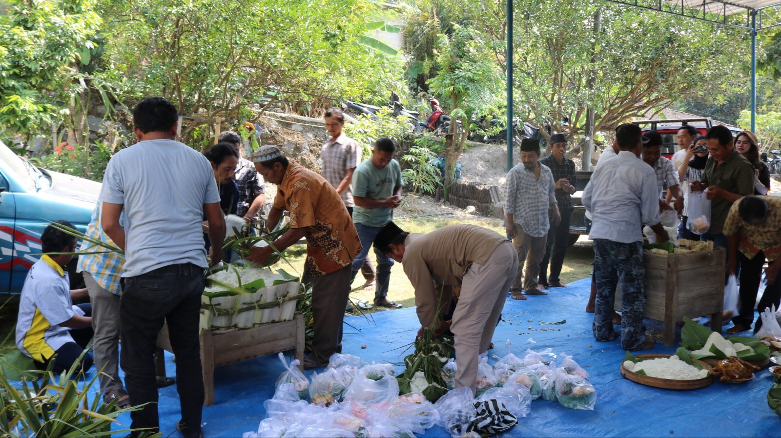 Pengadaan Acara Sedekah Bumi di Dusun Glodok Seretan